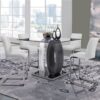 Royce - Square Bar Table - White / Gray - Image 6