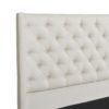 Manhattan - King Shelter Platform Bed Frame - Light Beige - Image 6