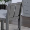 Graham - 3 Piece Small Space Counter Height Dining Table With Shelves And 2 Chairs (Set of 3) - Gray - Image 5