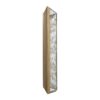 Antique Rectangle Mirror With Floral Accents, Mirrored Display Tray, Wall Mirror - Silver - Image 6
