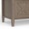 Ela - Entryway Storage Bench - Smoky Brown - Image 8