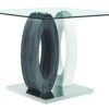 Royce - Square Bar Table - White / Gray - Image 2