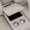 Nyeisha - Upholstered Sofa & Chaise - Beige - Image 13