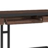 Erina - Large Desk - Distressed Charcoal Brown - Image 4