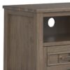Lev - Low TV Stand - Smoky Brown - Image 2