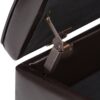 Cosmopolitan - Storage Ottoman Bench With Open Bottom - Tanners Brown - Image 7