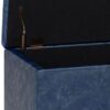 Cosmopolitan - Storage Ottoman - Denim Blue - Image 8