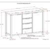 Hollander - Sideboard Buffet - White - Image 2