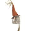 Sitting Gnome With Maple Leaf On Hat, For Holiday Harvest Festival Fall Festival & Thanksgiving Table Decorations (Set of 2) - Orange Multi - Image 9