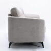Callie - Woven Fabric Sofa - Light Gray - Image 5