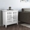 Bedford - Low Storage Media Cabinet - White - Image 7