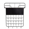 Floating Coffee Bar Shelf With Coffee Pod Holder, Hooks And Storage Shelf - Black - Image 8