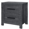 Aya - Nightstand - Dark Gray - Image 2