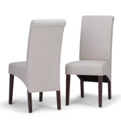 Avalon - Deluxe Parson Dining Chair (Set of 2) - Light Beige
