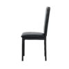 5 Piece Dinning Set With Faux Marble Top, Table & 4 Chairs - Black - Image 13