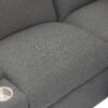 Power Recliner Corner Sofa Home Theater Reclining Sofa Sectional Couches With Storage Box, Cup Holders, USB Ports And Power Socket For Living Room - Dark Gray - Image 26