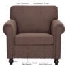 37.4" 1 Seater Sofa - Brown - Image 13