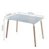 Table, Dining Table, Office Table, Coffee Table - White - Image 3