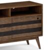 Clarkson - TV Stand - Rustic Natural Aged Brown - Image 8