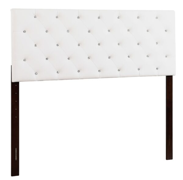 Full Versatile Adjustable Headboard - White