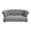Kiki - Chesterfield Dog Sofa Bed Medium - Uptown Gray - Image 2