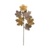 Velvet Maple Leaf Spray, Botanicals Decor For Harvest Festival Fall Festival & Thanksgiving Table Decorations (Set of 6) - Green - Image 9