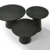 Jasper - 3 Piece Coffee, End, And Console Table (Set of 3) - Ebony Black - Image 2