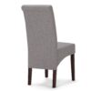 Avalon - Deluxe Parson Dining Chair (Set of 2) - Dove Gray - Image 6
