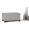 Dover - Storage Ottoman Bench - Cloud Gray - Image 10