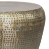 Preston - Metal Side Table - Antique Gold - Image 3
