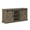 Farmhouse - TV Stand Console For TVs Up To 80" - Barnwood - Image 2