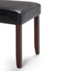 Acadian - Parson Dining Chair (Set of 2) - Midnight Black - Image 6