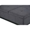 Dover - Square Coffee Table Storage Ottoman - Slate Gray - Image 5