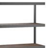 Erina - Bookcase - Distressed Charcoal Brown - Image 4