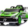 12V4A 20W*2 One Button Start, Forward And Backward, High And Low Speed, Music, Front Light, Power Display, Two Doors Can Open, 2.4G R / C, Seat Belt Four Wheel Absorber Kids Ride On Car - Green - Image 15