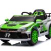 12V4A 20W*2 One Button Start, Forward And Backward, High And Low Speed, Music, Front Light, Power Display, Two Doors Can Open, 2.4G R / C, Seat Belt Four Wheel Absorber Kids Ride On Car - Green - Image 12