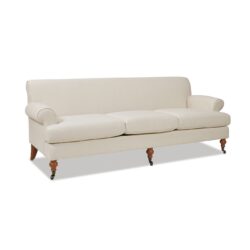 Alana Lawson - Three Cushion Tightback Sofa - Light Beige
