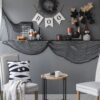 Gnome With Wings Decor, For Halloween Decor - Black White - Image 13