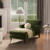 Alana Lawson - Chaise Lounge Chair - Olive Green - Image 7