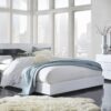 Vios - King Zebra Bed - White - Image 5