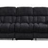 Stonic - Reclining Sofa - Ebony - Image 2