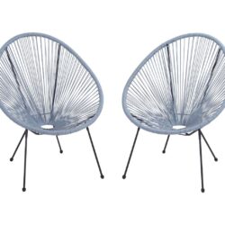Acapulco - Chair - Blue Gray