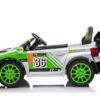12V4A 20W*2 One Button Start, Forward And Backward, High And Low Speed, Music, Front Light, Power Display, Two Doors Can Open, 2.4G R / C, Seat Belt Four Wheel Absorber Kids Ride On Car - Green - Image 17
