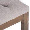 Waverly - Tufted Ottoman Bench - Cloud Gray - Image 7