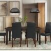 Acadian - Parson Dining Chair (Set of 2) - Distressed Black - Image 7