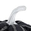 Stripe Pumpkin Decor, For Holiday Halloween Decoration - Black / White - Image 3