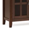 Artisan - Large 4 Door Sideboard Buffet - Russet Brown - Image 5