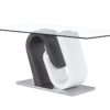 Anne - Dining Table - White / Gray - Image 2