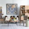 Large Wall Art Panel, Square Wall Decor For Living Room Dining Room Office Bedroom - Multicolor - Image 3