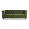 Alto - Tufted Chesterfield Sofa - Olive Green - Image 2